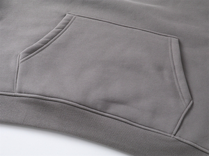 Sweat à capuche surdimensionné pour homme en molleton épais 400 g/m² de haute qualité, avec poche, impression de logo OEM, couleurs et tailles personnalisées - Product Image 2
