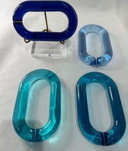 home decoration The Customization <b>resin</b> Chain links very big size and <b>clear</b> colors multi colors <b>resin</b> big chain links available - Product Image 4