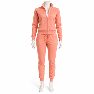 Chándal Negro Extra Grande de Nuevo Estilo para Mujer, Diseño Personalizado con Logotipo Impreso, Cierre de Cremallera, Talla XL, para Ropa Deportiva de Invierno, Venta al Por Mayor - Product Image 2