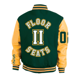 Custom Letterman <b>Men's</b> Varsity <b>Jacket</b> Button Closure Wool body Leather Sleeve Streetwear Unisex Casual Autumn Wear <b>Men's</b> <b>Jackets</b> - Product Image 3