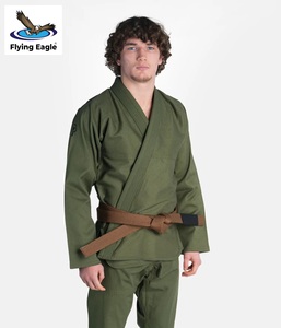 Combinaison de Jiu-Jitsu Brésilien (BJJ) de haute qualité, extensible, légère, durable, respirante, en coton, pour l'entraînement au karaté - Product Image 3