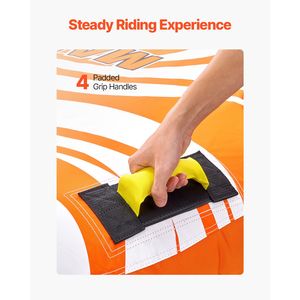 Tubo Gonfiabile Trainabile per 1-2 Persone, Capacità 340 libbre, Tubi in PVC per Barche, Durevoli e Leggeri - Product Image 5