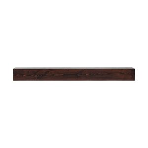 Mensola Galleggiante da Parete in Legno Naturale Stile Rustico 60" X 8" X 6" Capacità di Carico 50 Libbre - Product Image 1