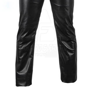 Customized Top Design High Quality Men Casual Leather <b>Pants</b> Winter Wear Outdoor Eco-Friendly Breathable - Product Image 3