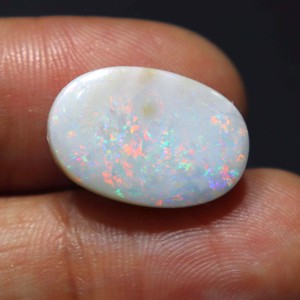 Ópalo Australiano Natural de 9 Quilates, Gema Suelta de Coober Pedy, Increíble Multifuego, Hecho a Mano para Joyería - Product Image 1