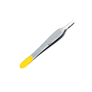Pinzas Quirúrgicas de Precisión Adson 2x1, Tamaño 120 mm, Acero Inoxidable Alemán, Instrumento para Manipulación de Tejidos, Herramientas Quirúrgicas Duraderas - Product Image 1
