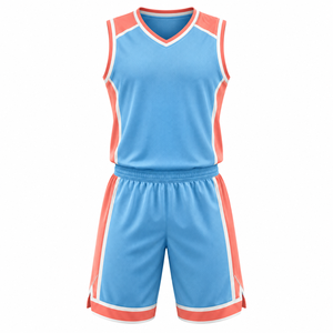 Conjuntos de Ropa Reversible para Bebés, Hombres y Tallas Grandes, Conjunto Deportivo Personalizado para Prácticas de Baloncesto Junior E Score - Product Image 2