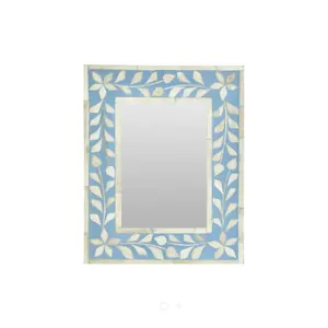 木制相框和珍珠母相框，用于室内装饰设计制造树脂手工镶嵌框架