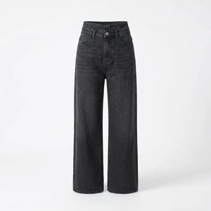 Jeans en denim coupe décontractée pour femmes, jeans utilitaires pour femmes, jeans bootcut pour femmes, pour les détaillants - Product Image 4