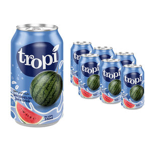 Bebida de Puré de Sandía Natural Marca Tropi 330ml, Saborizada, No Concentrada, Se Acepta OEM, Fabricante Vietnamita, Sin Botella - Product Image 1