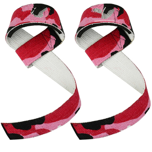 Best Quality Customized Logo Lifting Straps for Weight Lifting Nylon Neoprene <b>Strength</b> <b>Training</b> Gym Workout Straps - Product Image 1