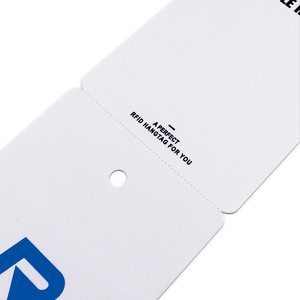 Tùy chỉnh thẻ giấy treo tag RFID bán lẻ tag UHF 860-960MHz may mặc treo tag RFID Nhãn thông minh cho trung tâm mua sắm - Product Image 4