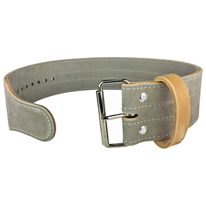 สายรัดข้อเท้ายกน้ำหนักคุณภาพสูงแบบกำหนดเอง หนังวัวแท้ พร้อมหัวเข็มขัดและสายรัดแบบหนาม สำหรับความปลอดภัยในการฝึกขา  ปรับแต่งโลโก้ได้ - Product Image 2