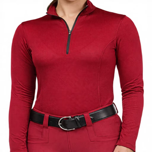 Camiseta de Base para Equitación |   Camiseta de equitación transpirable de secado rápido |   Ropa de Montar Unisex - Product Image 1