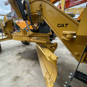 Niveleuse à moteur CAT 140H d'occasion, niveleuse routière Caterpillar 185HP, matériel de construction à vendre - Product Image 6