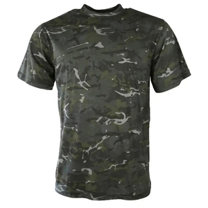 เสื้อยืดแขนสั้นลายพรางสำหรับผู้ชาย แห้งเร็ว ทรงปกติ คอกลม สไตล์ลำลอง พิมพ์ลาย ผ้าถักโพลีเอสเตอร์ - Product Image 2