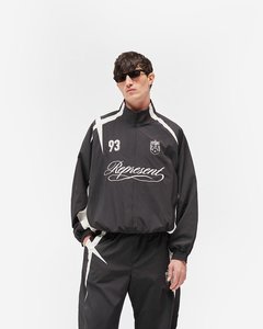 Veste de survêtement personnalisée pour homme, coupe décontractée, en nylon coupe-vent, col montant, fermeture éclair intégrale, style streetwear, avec logo brodé, vente en gros OEM - Product Image 3