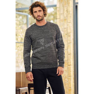 Sweat à capuche unisexe pour homme, imprimé numérique personnalisé, 300g, gris, 100% coton molletonné, vêtements de sport d'hiver - Product Image 2