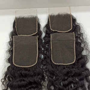 เชือกผูกผม HD Lace Closure 100% ผมแท้ Remy Hair เชือกผูกผมแบบใส ดีไซน์ใหม่ เชือกผูกผม HD Lace Silk Closure เชือกผูกผม HD Lace Remy Hair - Product Image 1