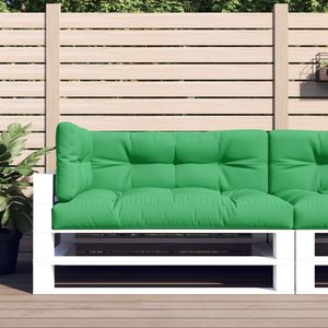 Ensemble de 3 coussins d'extérieur en polyester vert résistants aux UV pour palettes, pour terrasse et jardin - Product Image 1
