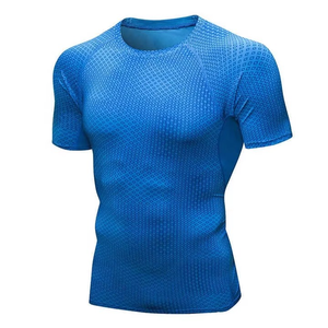 เสื้อรัดกล้ามเนื้อ MMA สำหรับผู้ชาย แขนสั้น ระบายอากาศ ป้องกันแบคทีเรีย พิมพ์ลายแบบรีดร้อนตามสั่ง ผลิตจากโพลีเอสเตอร์ 100% สำหรับเล่นเซิร์ฟ ขายส่ง - Product Image 6