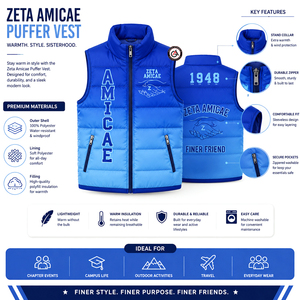 Nouveauté 2024, veste matelassée imperméable Zeta Amicae avec logo personnalisé, respirante, coupe-vent, broderie 3D, vente chaude - Product Image 5