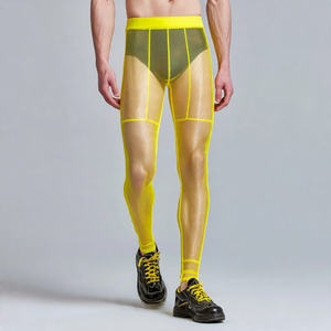 Pantalon transparent à séchage rapide pour homme, pantalon en maille transparente, léger, taille élastique, legging en maille transparente pour homme - Product Image 1