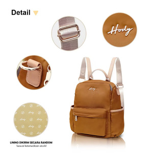 Mochila Mini de Moda para Mujer Hody, Modelo NAMIRA, Material PU, Cierre de Cremallera Impermeable, Asa Suave, Forma Cuadrada, Pequeña Capacidad - Product Image 4