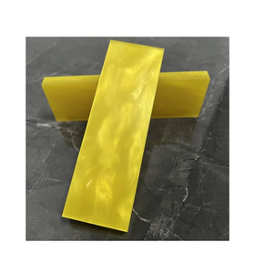 Material de resina hecha a mano con acabado brillante para mangos de cuchillos, escamas de epoxi pulidas para fabricantes de cuchillos, proyectos de bricolaje para mangos y hojas. - Product Image 6