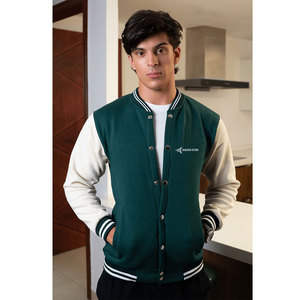 Trendy Varsity <b>Jacket</b> Unisex Custom Logo Patchwork Letterman <b>Jacket</b> Wholesale - Product Image 1