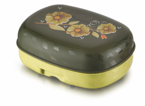 Reliance Plastic Jabonera Moderna de Plástico con Tapa, Diseño de Estrellas, Antideslizante, Accesorio de Baño, Color Rosa, Funciona con Electricidad - Product Image 5