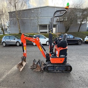 ซื้อรถขุดขนาดเล็ก Kubota U10-5 แบบ Zero Tail Swing พร้อมปั๊มคอนกรีต เครื่องจักรก่อสร้างพร้อมรางและเครื่องยนต์มือสอง - Product Image 6