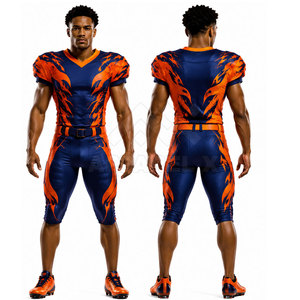 Uniforme de football américain de qualité supérieure, respirant, léger et confortable - Product Image 6