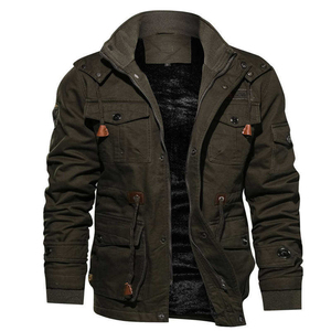 Best Style Genuine <b>Leather</b> <b>Jacket</b> Men Winter <b>Long</b> Sleeve Slim Fit Eco-Friendly Breathable Front Logo <b>Leather</b> <b>Jackets</b> - Product Image 2