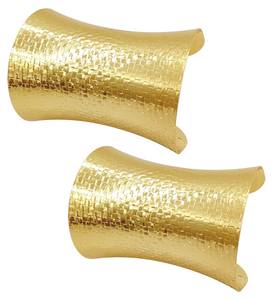 Luxury Hammered Brass Cuff Stack Wedding Party Festive Adjustable Customized Vintage Chunky <b>Bangle</b> Statement Jewelry <b>Bracelet</b> - Product Image 5