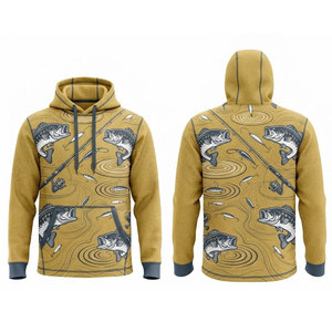 Sudadera Deportiva de Pesca con Capucha y Manga Larga para Actividades al Aire Libre como Pesca, Camping, Senderismo, Navegación y Recreación Acuática - Product Image 1