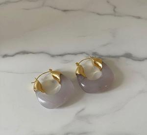 Luxury Islamic Resin <b>Drop</b> Earrings Handmade Designer Epoxy Lightweight Fashion Accessories Gift for Women - Product Image 2