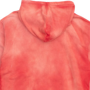 Sudadera con Capucha Roja Tie Dye, Estilo Vintage Lavado, con Bolsillo Canguro, Unisex, para Hombre, 500 g/m², 100% Algodón - Product Image 2