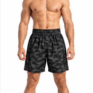 Pantalones Cortos de Boxeo para Hombre, Camuflaje, Transpirables, de Secado Rápido, para Entrenamiento, Gimnasio, Artes Marciales - Product Image 1
