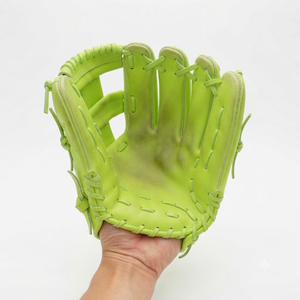 Gant de baseball synthétique vert H-Web pour droitier, à doigts entiers, avec fermeture auto-agrippante, antidérapant, toutes saisons - Product Image 6