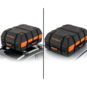 OEM Wholesale Universal Car Roof Top Carrier Bag 21 Cubic Feet <b>Waterproof</b> 840D Heavy Duty Luggage <b>Storage</b> <b>Box</b> for Cars - Product Image 1