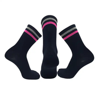 Chaussettes pour hommes adultes de qualité supérieure, classiques, personnalisables, en polyester/coton, antibactériennes, respirantes, séchage rapide, été, extérieur