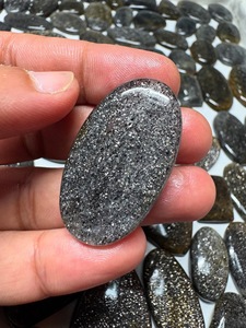 Natural Black Sunstone Cabochon Wholesale Lot Loose Gemstone for Jewelry Making Wholesale Price Lot Sunstone Cabochons, - Product Image 1