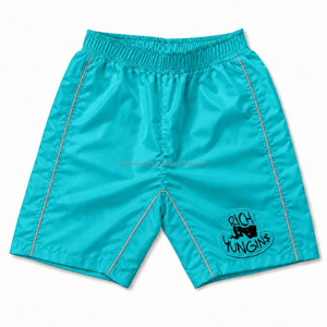 Shorts pour hommes en nylon personnalisés, été, élasthanne, coupe-vent, polyester, cargo, brillants, 100% nylon - Product Image 4