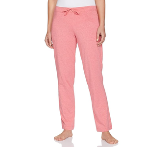 Pantalon décontracté droit taille haute élastique bleu grande taille pour femme 100 % coton anti-plis séchage rapide respirant longueur complète BD - Product Image 4