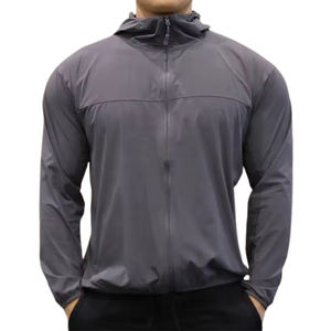 Conjunto Deportivo de Entrenamiento, Chaqueta con Cierre y Pantalones de Corte Regular, Diseño Personalizado, Cortavientos, Ropa Deportiva Ecológica de 2 Piezas - Product Image 1