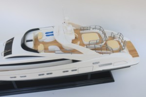 YATE SUN GLIDER II, Modelo de Yate Moderno de Madera Hecho a Mano, Decoración para el Hogar, Colección, Regalo Empresarial - Product Image 5