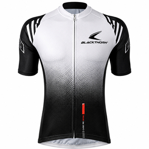 Maillot de Ciclismo Personalizado de Manga Corta para Hombre - Elástico en Cuatro Direcciones, Transpirable, Cortavientos, de Secado Rápido, Opciones de Equipo OEM/ODM - Product Image 2