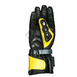 Guantes de Motocicleta de Cuero, Transpirables, de Dedo Completo, con Cierre de Gancho y Bucle, al Mejor Precio, Más Vendidos, Precio Económico, OEM - Product Image 4