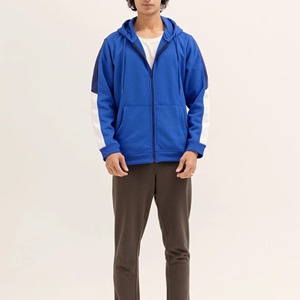 Sweat à capuche d'hiver personnalisé pour homme, 100% coton, doublure en polaire, uni, brodé, écologique, séchage rapide, respirant - Product Image 6